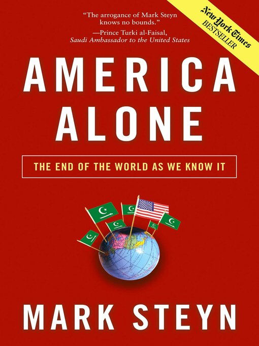 Title details for America Alone by Mark Steyn - Wait list